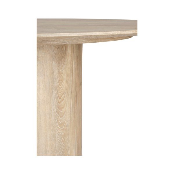 Apaļš ēdamgalds ar dižskābarža koka imitāciju ø 110 cm Week – Ellos Home-image-2