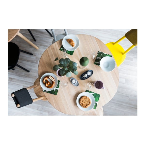 Dabīga masīvkoka ēdamgalds EMKO Naïve, ⌀ 90 cm-image-4