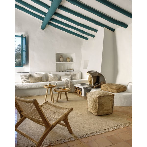 Dabīga toņa austs atpūtas krēsls Beida – Kave Home-image-2