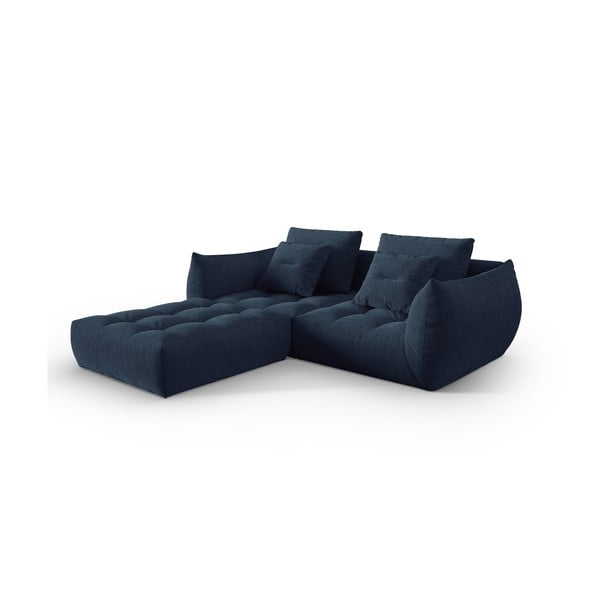 Tumši zils stūra dīvāns (ar maināmu stūri) Bloom – Micadoni Home-image-2