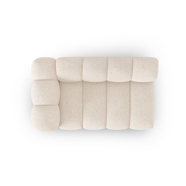 Krēmkrāsas modulārais dīvāns (ar kreiso stūri) Lupine – Micadoni Home-image-3