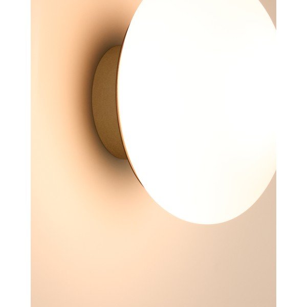 Balta/melna sienas lampa ø 15 cm Bamila – Kave Home-image-3