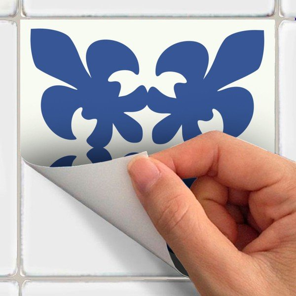 9 sienu uzlīmju komplekts Ambiance Cement Tiles Linia, 10 x 10 cm-image-2