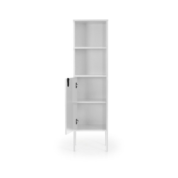 Balts skapis Tenzo Uno, augstums 152 cm-image-4