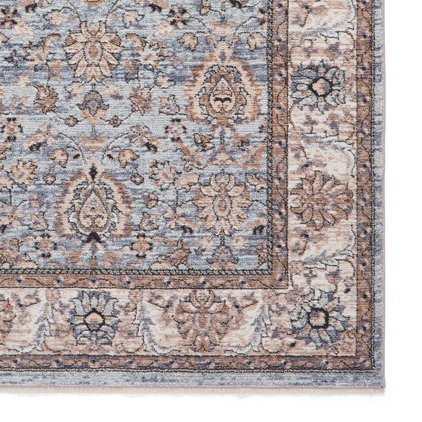Zils/krēmkrāsas celiņa paklājs 80x300 cm Vintage – Think Rugs-image-4