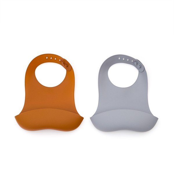 Oranži/dūmakaini zili krūšautiņi (2 gab.) Lili – Kave Home