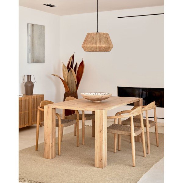 Dabīga toņa abažūrs ø 50 cm Crismilda – Kave Home-image-1