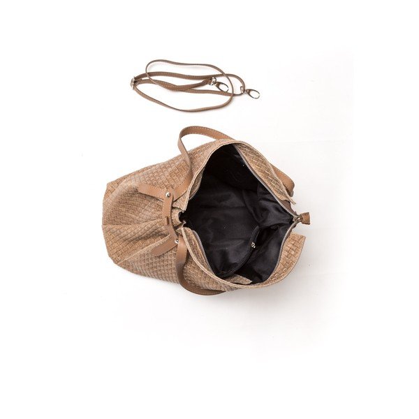 Ādas rokassoma Carla Ferreri 861 Fango-image-3