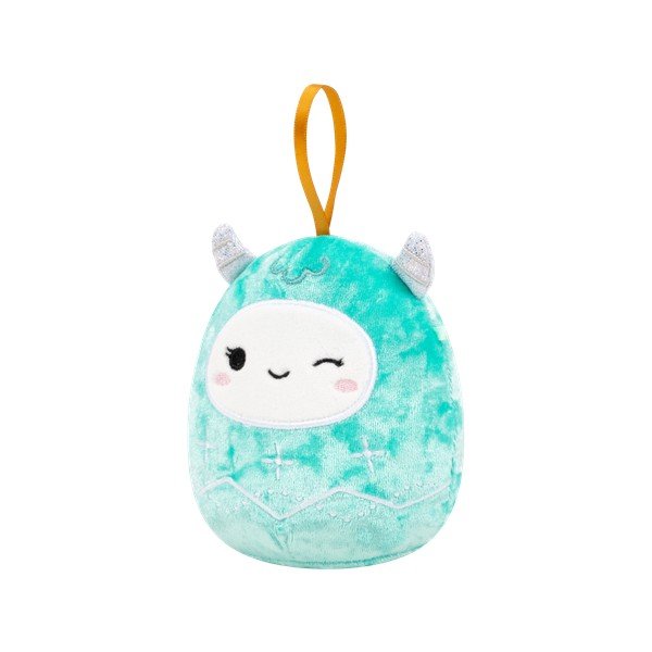Tekstila Ziemassvētku eglītes rotājums 10 cm Yollie – SQUISHMALLOWS-image-1