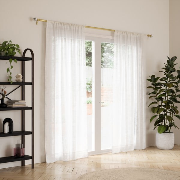 Tērauda regulējama aizkaru stanga 183–366 cm Venus – Umbra-image-3