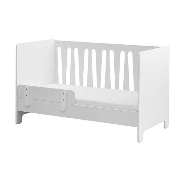 Balta bērnu gultiņa Pinio Moon, 70 x 140 cm-image-3