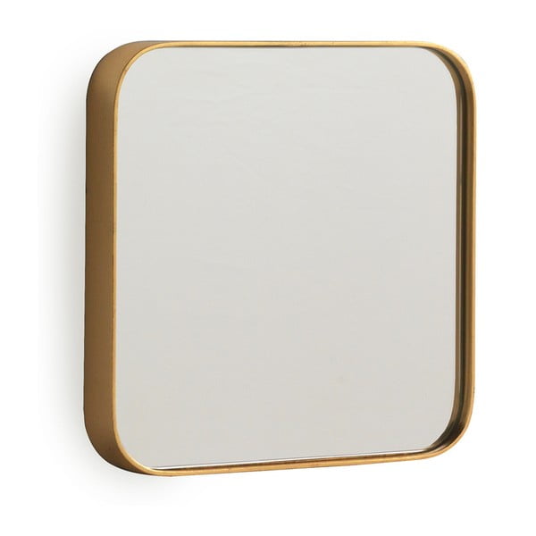 Sienas spogulis zelta krāsā Geese Pure, 50 x 50 cm
