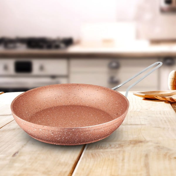 Rozā alumīnija panna Güral Porselen Classic, ø 28 cm-image-1