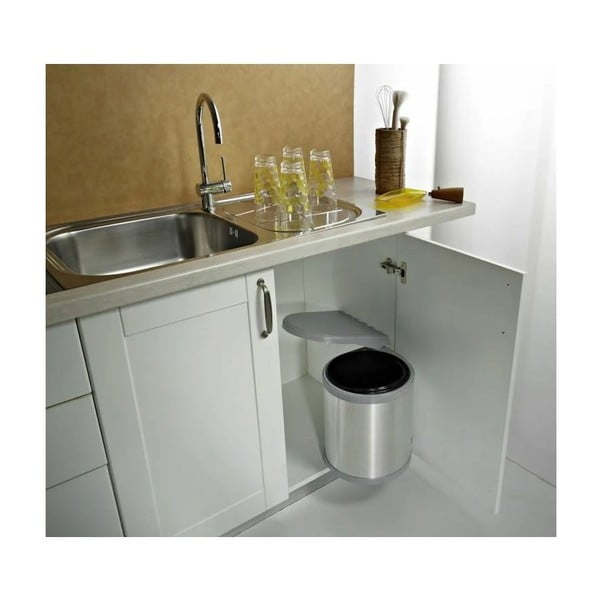 Iebūvēta metāla atkritumu tvertne 10 l Ring – Elletipi-image-1