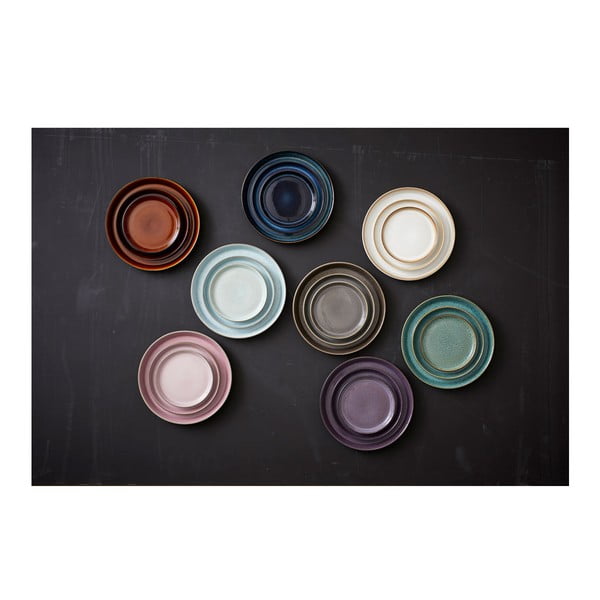 Zaļš/melns deserta akmensmasas šķīvis ø 17 cm Gastro Green/Black – Bitz-image-4