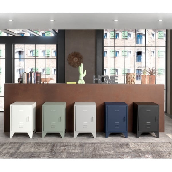 Zils metāla bērnu naktsskapītis BRONXX – Vipack-image-2