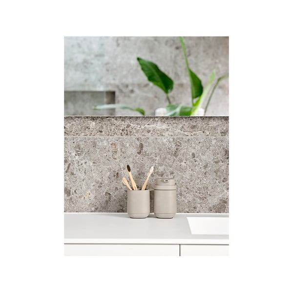 Bēša betona krūze zobu birstēm Time – Zone-image-3