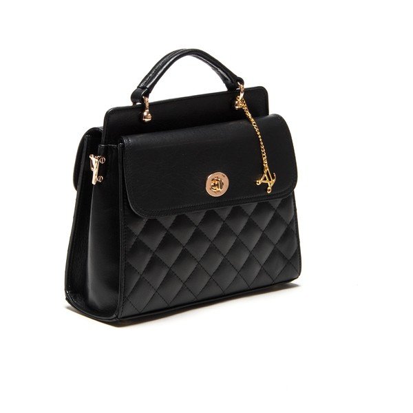 Luisa Vanini ādas rokassoma 2069 Nero-image-1