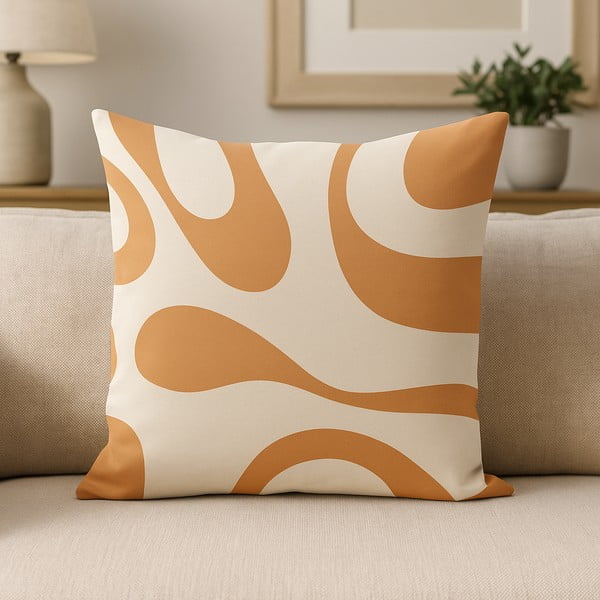 Spilvendrāna 43x43 cm Caramel Latte – Mila Home-image-3