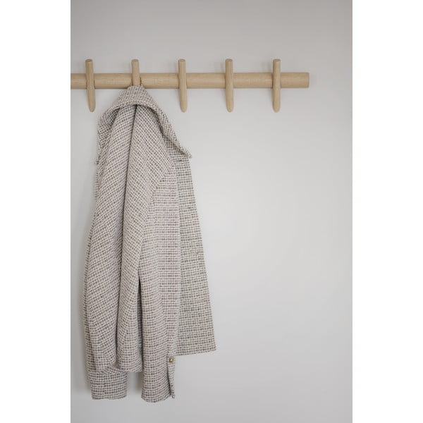 Dabīga toņa ozola masīvkoka sienas pakaramais Hillmond – Rowico-image-4