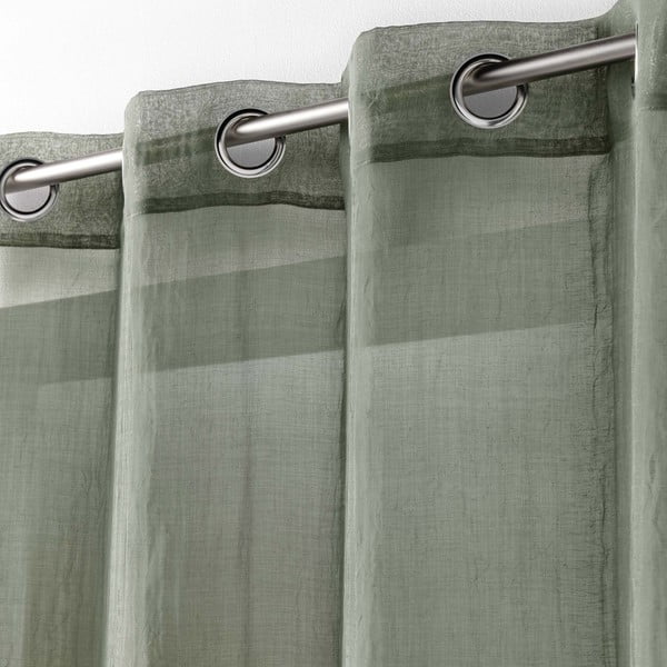 Haki dienas aizkars 140x280 cm Telma – douceur d'intérieur-image-1