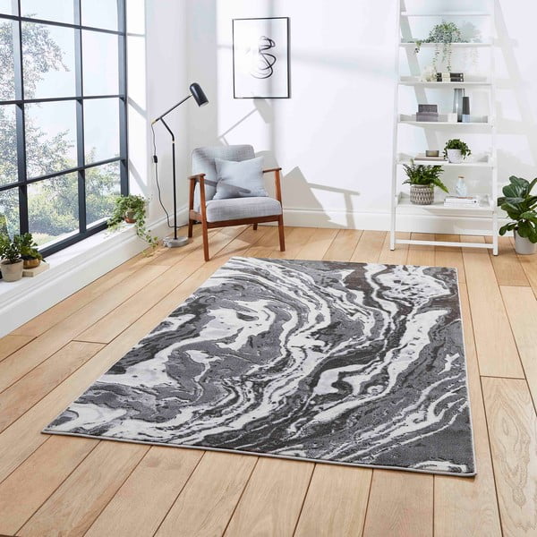 Pelēks paklājs 80x150 cm Apollo – Think Rugs-image-1