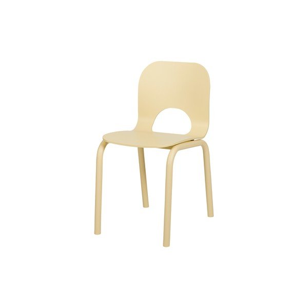 Dzeltens pusdienu krēsls Atto – noo.ma