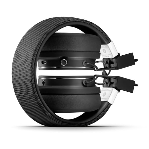 Melnas bezvadu Bluetooth austiņas ar mikrofonu Urbanears PLATTAN II BT Black Black-image-2