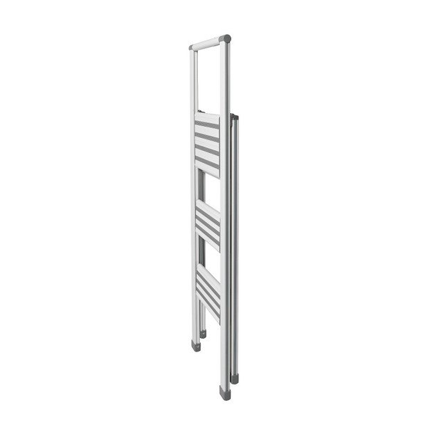 Balti saliekamie pakāpieni Wenko Ladder Alu, augstums 127 cm-image-1