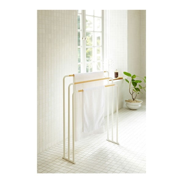 Balts dvieļu turētājs YAMAZAKI Plane-image-2