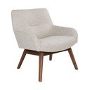 Smilšaini brūns riekstkoka koka krēsls House Nordic London