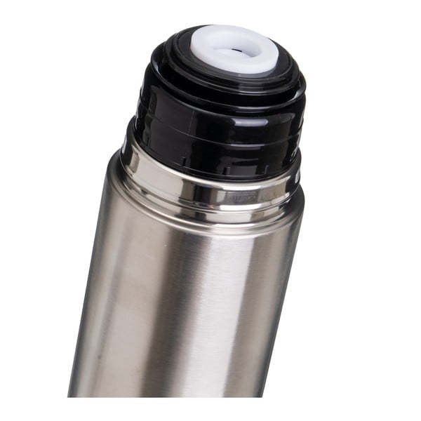 Sudraba krāsas termoss 1 l – Casa Selección-image-2