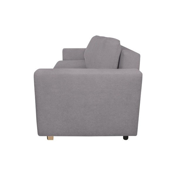 Gaiši pelēks trīsvietīgs dīvāns Kooko Home Soul-image-2
