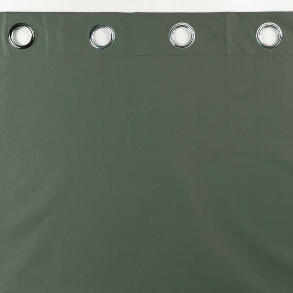 Haki mikrošķiedras gaismu necaurlaidīgs aizkars 140x260 cm Obscure – douceur d'intérieur-image-4