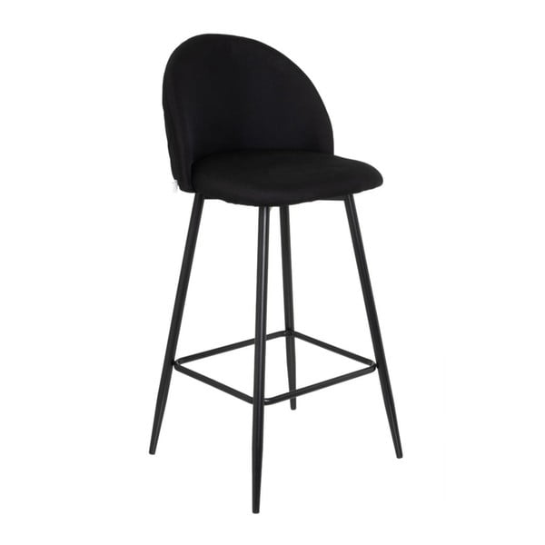 Melni ar regulējamu augstumu bāra krēsli (2 gab.) (sēdekļa augstums 69 cm) – Casa Selección