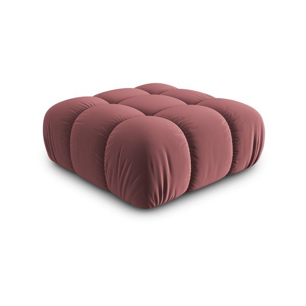 Rozā samta kāju soliņš Bellis – Micadoni Home-image-3