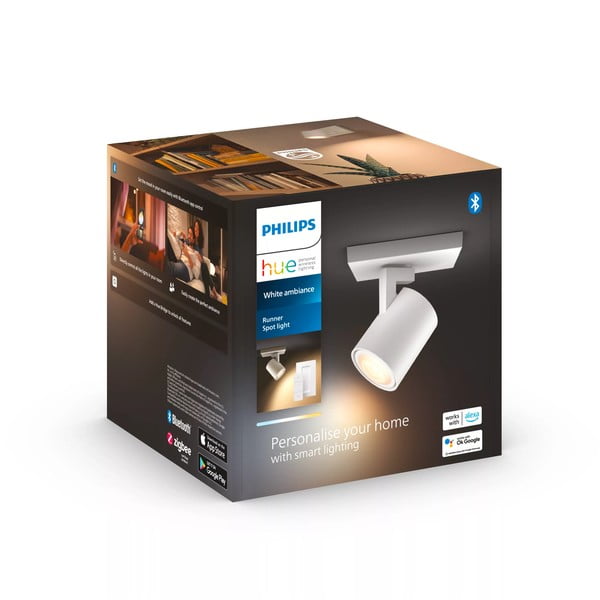 Viedā sienas lampa ar GU10 spuldžu ietveri, 4 W Runner – Philips Hue-image-4