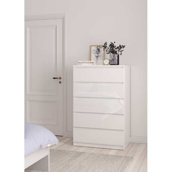 Balta kumode 77x121x50 cm Naia – Tvilum-image-1