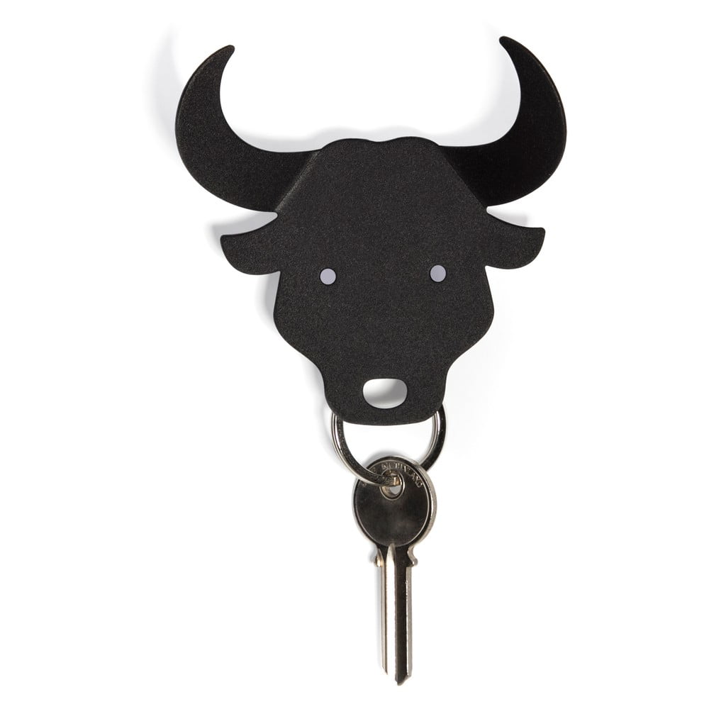 Atslēgu piekariņš Bull, melns
