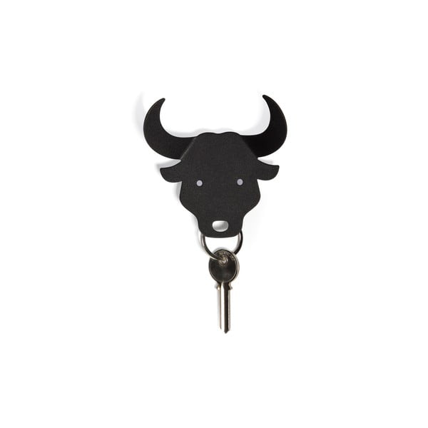 Atslēgu piekariņš Bull, melns