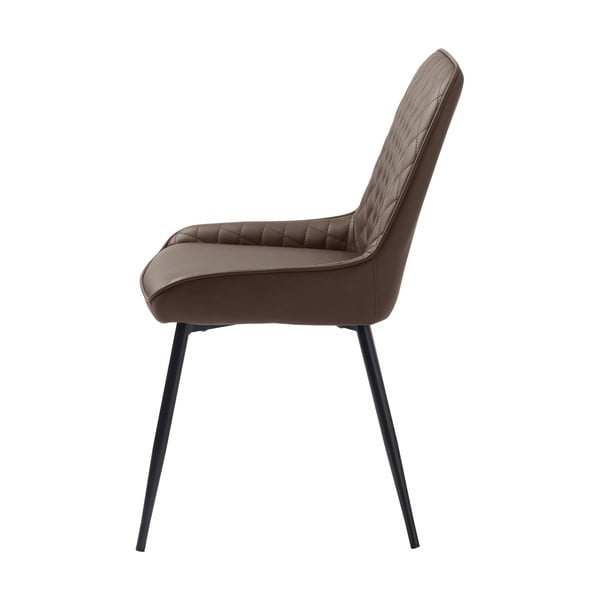 Tumši brūns pusdienu krēsls Milton – Unique Furniture-image-2