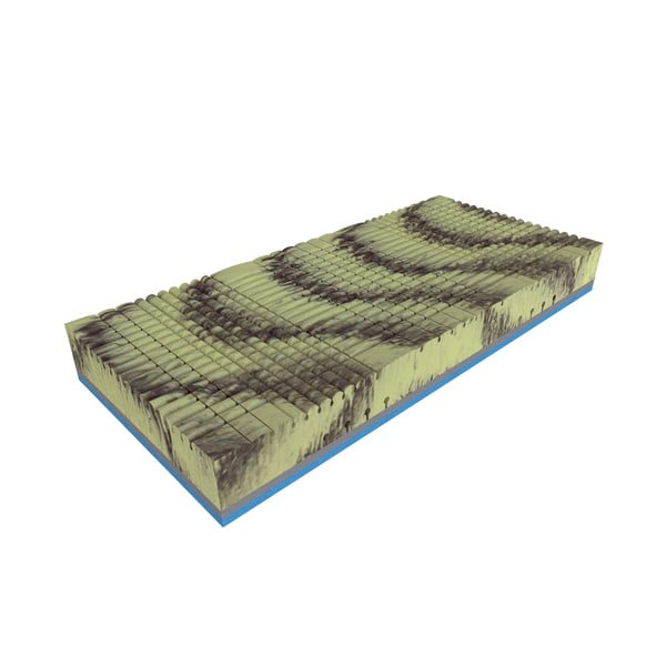 Vidēji stingrs/mīksts putu divpusējs matracis 90x200 cm Herbal visco – Materasso-image-3