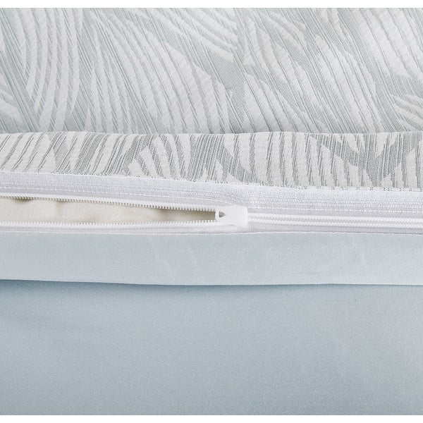 Zaļa vienguļamā žakarda gultas veļa 140x200 cm Florida – My House-image-3