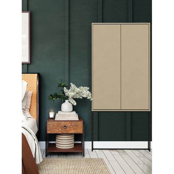 Bēšs skapītis 75x164,5 cm Lennon – Really Nice Things-image-3