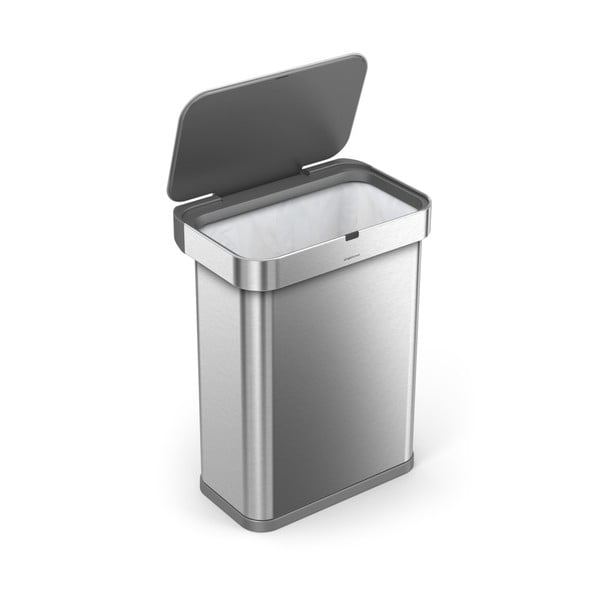Nerūsējošā tērauda bezkontakta atkritumu tvertne 58 l – simplehuman-image-3