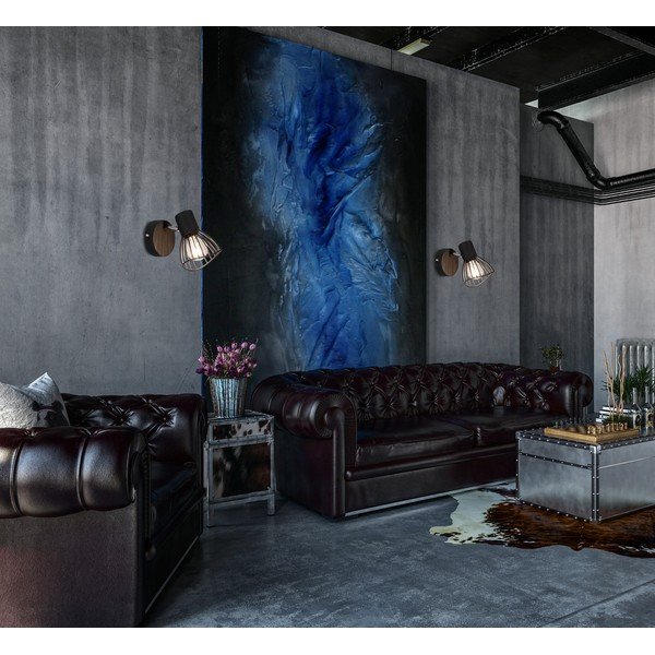 Melna sienas lampa Fly – Candellux Lighting-image-1