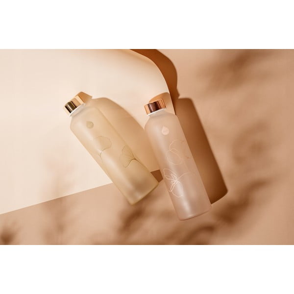 Stikla ūdens pudele no borosilikāta Equa Mismatch Gingko, 750 ml-image-1