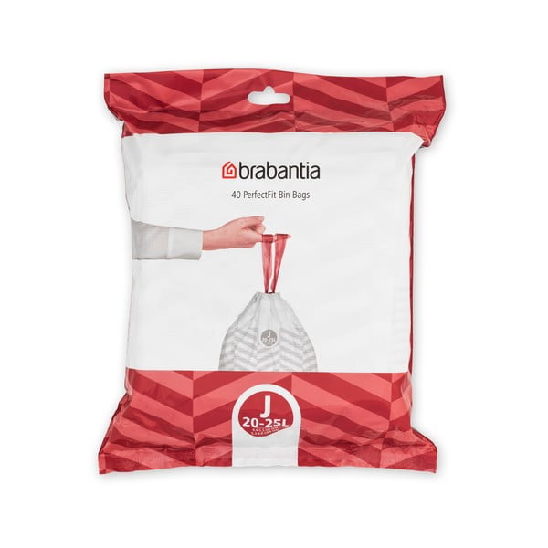 Atkritumu maisi (40 gab.) 25 l PerfectFit J – Brabantia