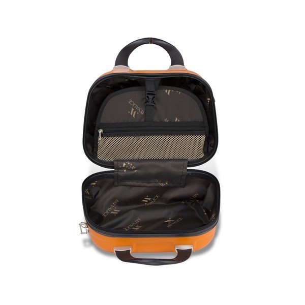 Oranžs dāmu kosmētikas un roku koferītis My Valice PREMIUM Make Up & Hand Suitcase-image-3