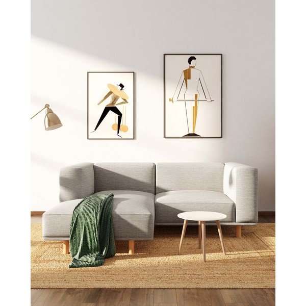 Gaiši pelēks stūra dīvāns (ar kreiso stūri) Kukumo – Ame Yens-image-1